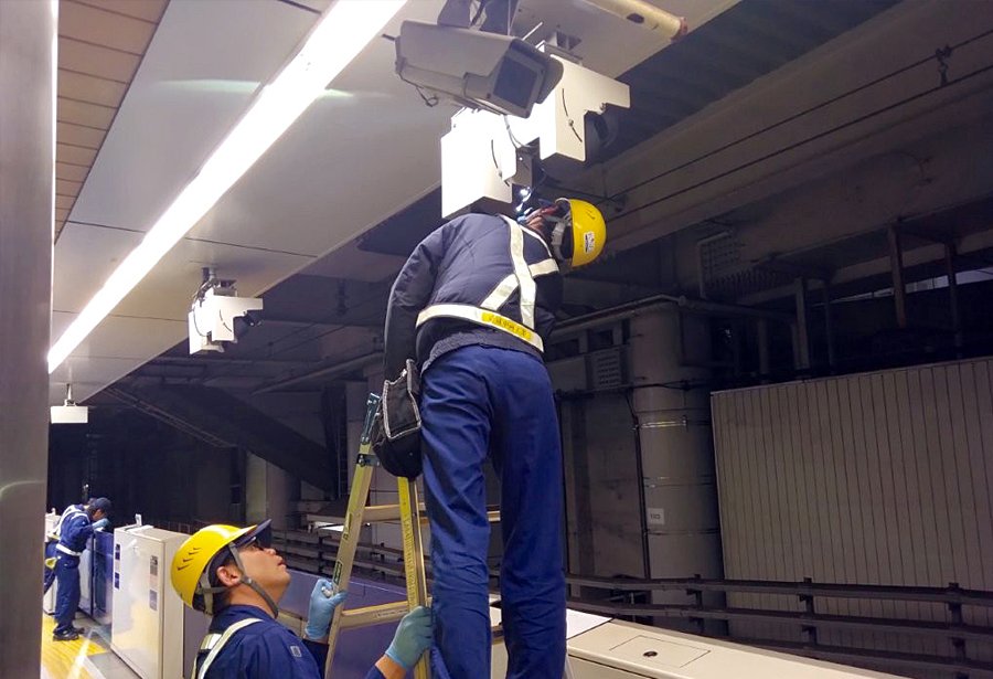 ホームドア点検業務