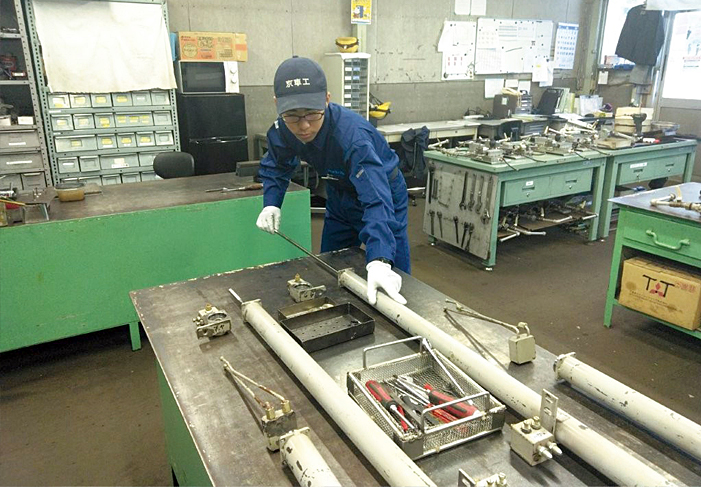 鉄道車両検査の流れ